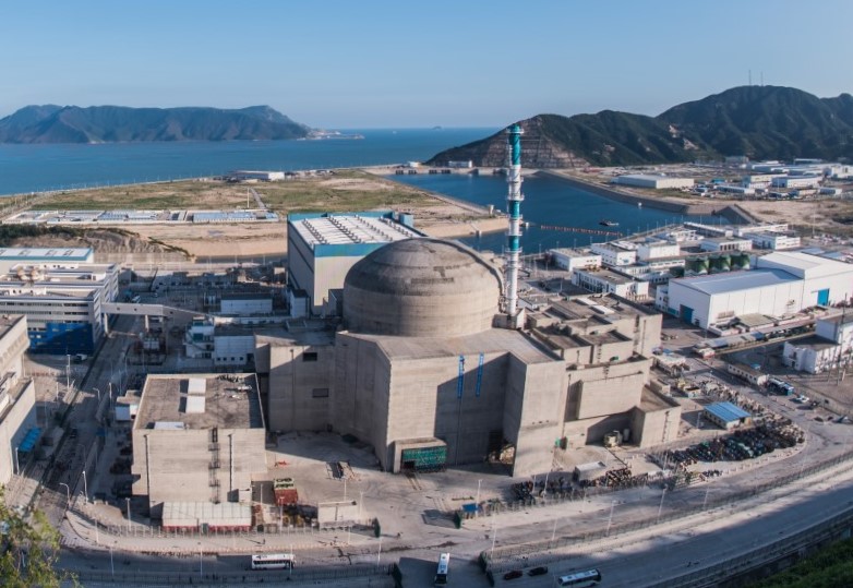 Deux réacteurs EPR sur la centrale nucléaire de Taishan